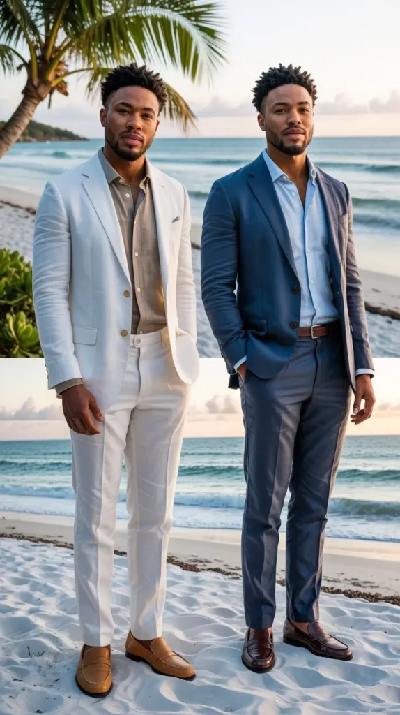  The Formal Linen Suit — Cool Confidence for Warm-Weather Events